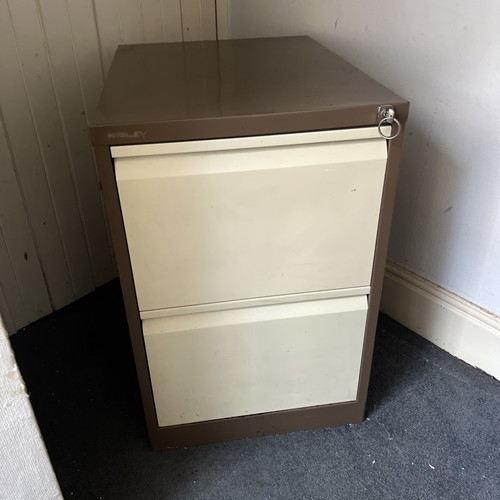 Metal filing cabinet drawer - metal, 2-drawer