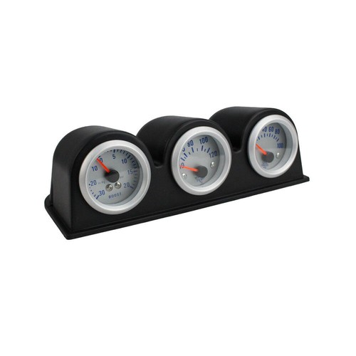52mm car triple gauge kit - gauge,