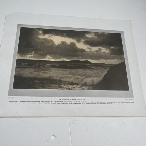 Cornwall 1924 cliffs of - 1924:,