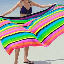 Jumbo Beach Towel Quick Dry Extra Large Bath Sheet Lightweight Sand Free Towels