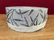 89mm Elipse LB Bamboo Black Vertical Blind Material Roll Approx 50m