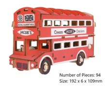 London Bus Tower Bridge 3D