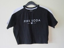 SIZE 12 PINK SODA CROP TOP