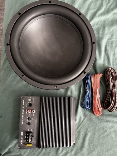 Subwoofer speak and amp - speak,