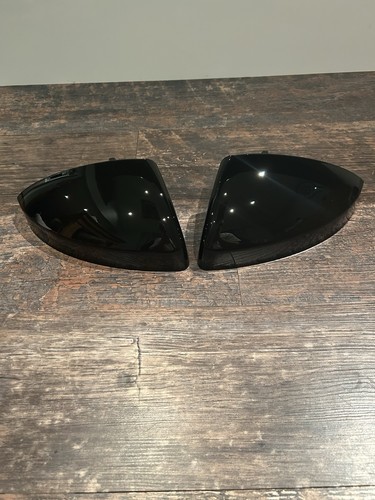 Pair gloss black mirror - pair, of