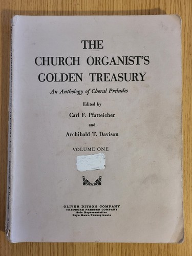 The church organists golden - the,