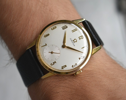 1964 omega small seconds men - small, men's