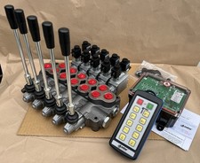 Tilt and Slide Recovery Hydraulic Remote Control Kit Lodar 10 Function