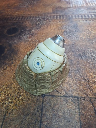 Crashed escape pod ship - escape, /