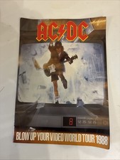 AC/DC Tour Programme Blow Up