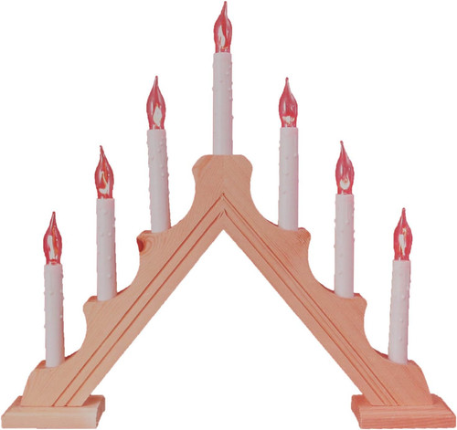 70800 wooden christmas candle - christmas,