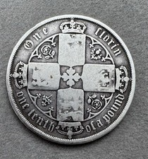 1872 Gothic Florin - Queen