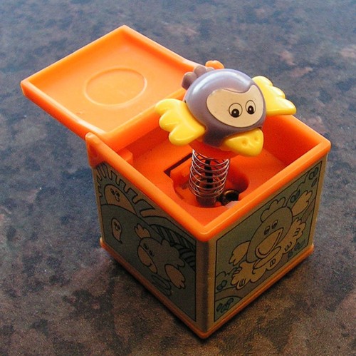 Box pops bird jack in - pops, the