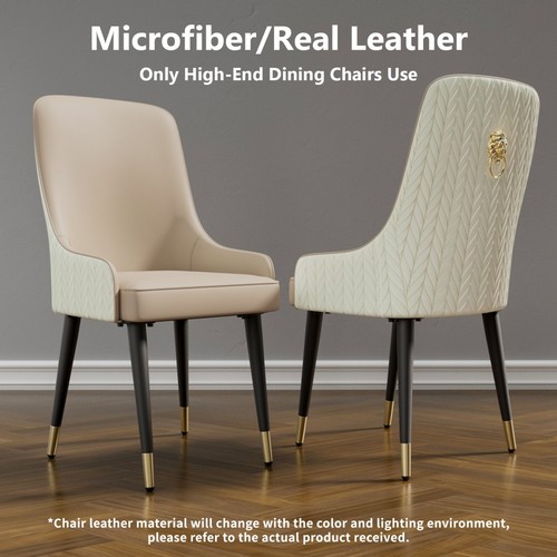 Leather dining chair pull - 2x,
