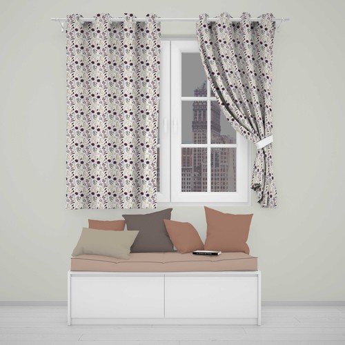 Blackout eyelet curtains - blackout,