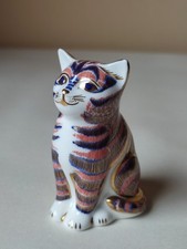 Royal Crown Derby Tabby Cat