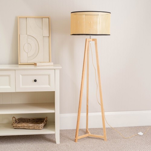 Natural wooden tripod floor - wooden,