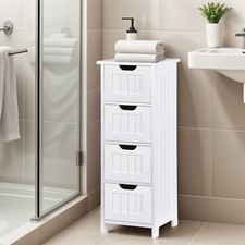 Bathroom Floor Cabinet Wooden