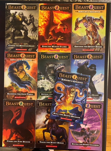 Lot beast quest books - 10,