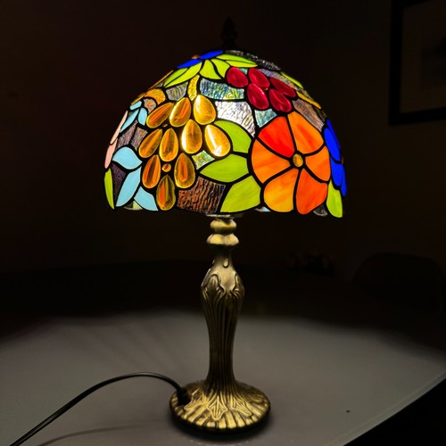 Antique tiffany style table - tiffany,