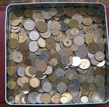 2kg Of Mix World Coins