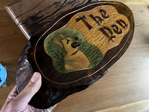 Vintage handmade live edge - handmade,