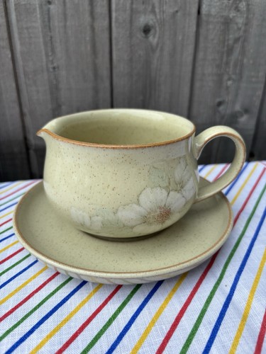 Denby daybreak jug and - denby, saucer