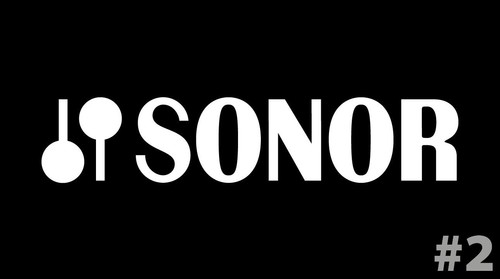 Sonor 19cm decal sticker - sonor,