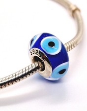 🩷 Blue Evil Eye Glass