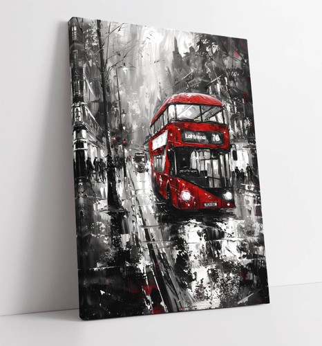 Painting red london - painting, of
