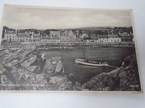 Portpatrick vintage postcard - portpatrick,
