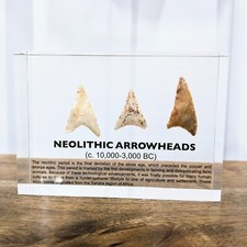 Neolithic Arrowhead Points -