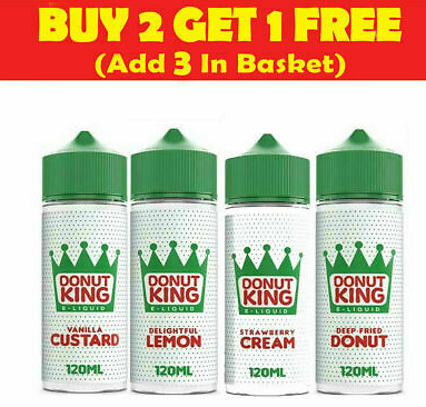 Donut king liquid vape juice - e,