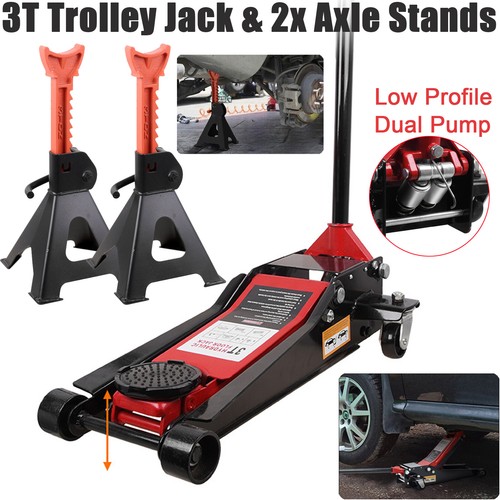 Trolley jack ton low profile - trolley, 3