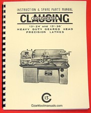 CLAUSING-Colchester 13" Lathe
