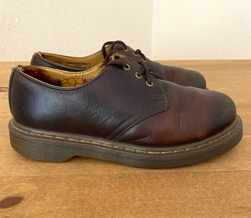 Martens brown leather - dr.,