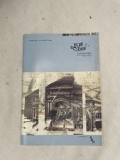 Edinburgh International Festival Usher Hall 14 August 1994 Mahler Programme