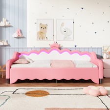 Kids Single PU Leather Daybed