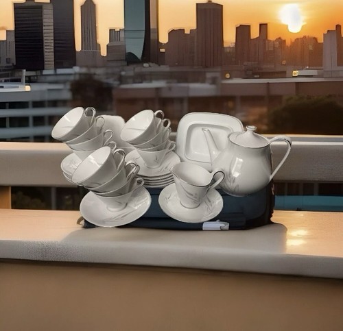 Bavaria porcelain tea set - bavaria,