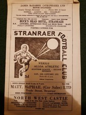 Stranraer v Alloa Athletic