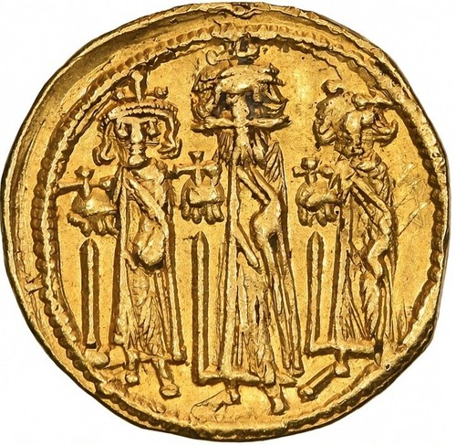Heraclius sons av solidus - sons,