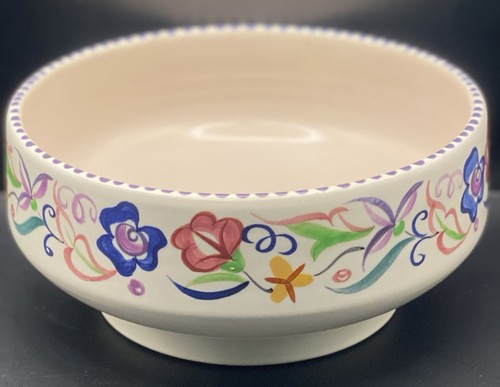 Vintage poole pottery floral - poole,