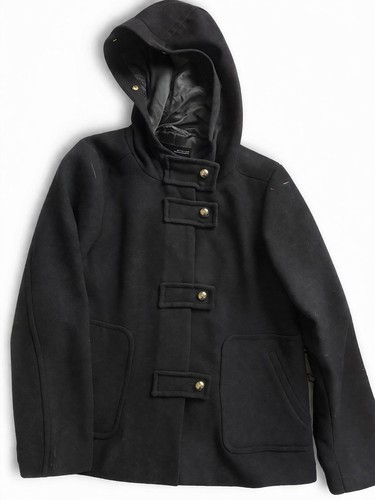 Zara black coat - black,