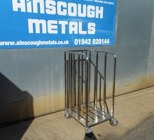 Used stainless steel - steel, trolley