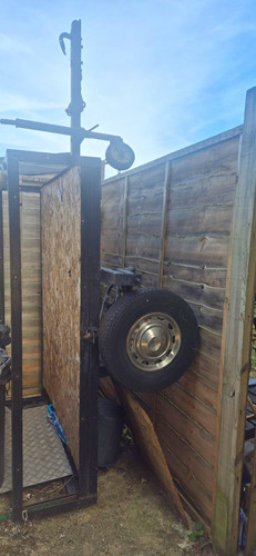 Red white cargo - cargo, tricycle