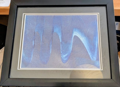 Original encaustic wax art - wax,