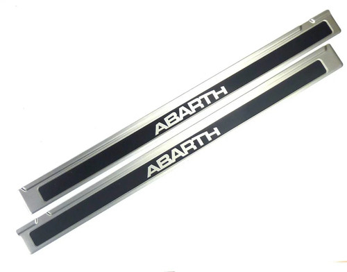Pair steel kick trims - of,