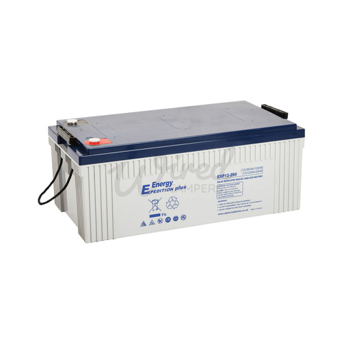 12v 260ah expedition plus agm - 260ah,