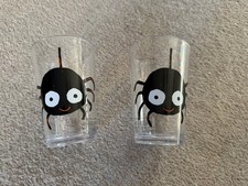 Kids Pottery Barn Halloween Plastic Cups  X2 Excellent Condition