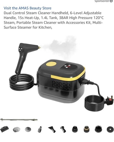 Dual control handheld steam - control,